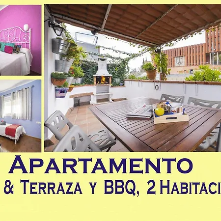 Atico, Terraza Y Barbacoa