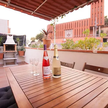 Atico, Terraza Y Barbacoa